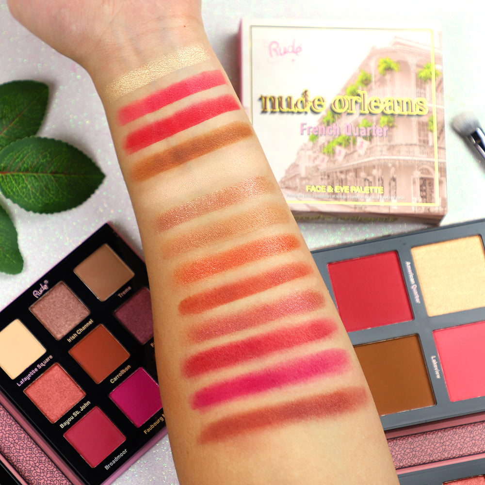 Nude Orleans Face and Eye Palette