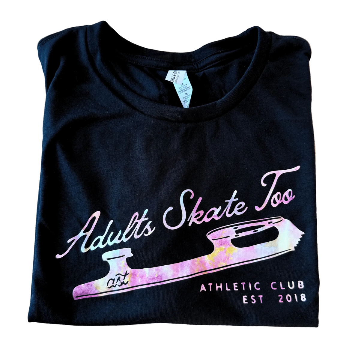 Rose Marble Shimmer Athletic Club Crop - XL - OneofOne