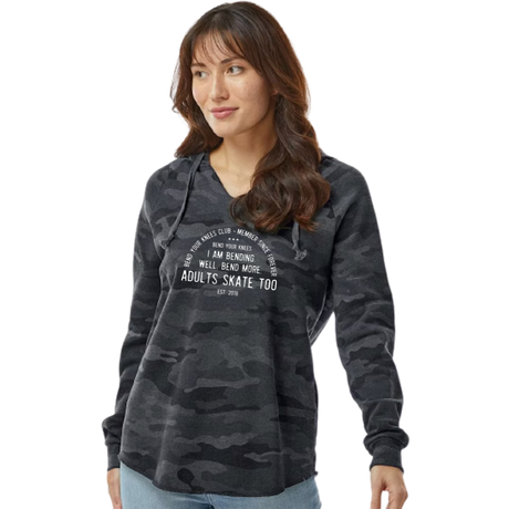 Bend Your Knees Club Wave Wash Hoodie - M - Adults Skate Too LLC
