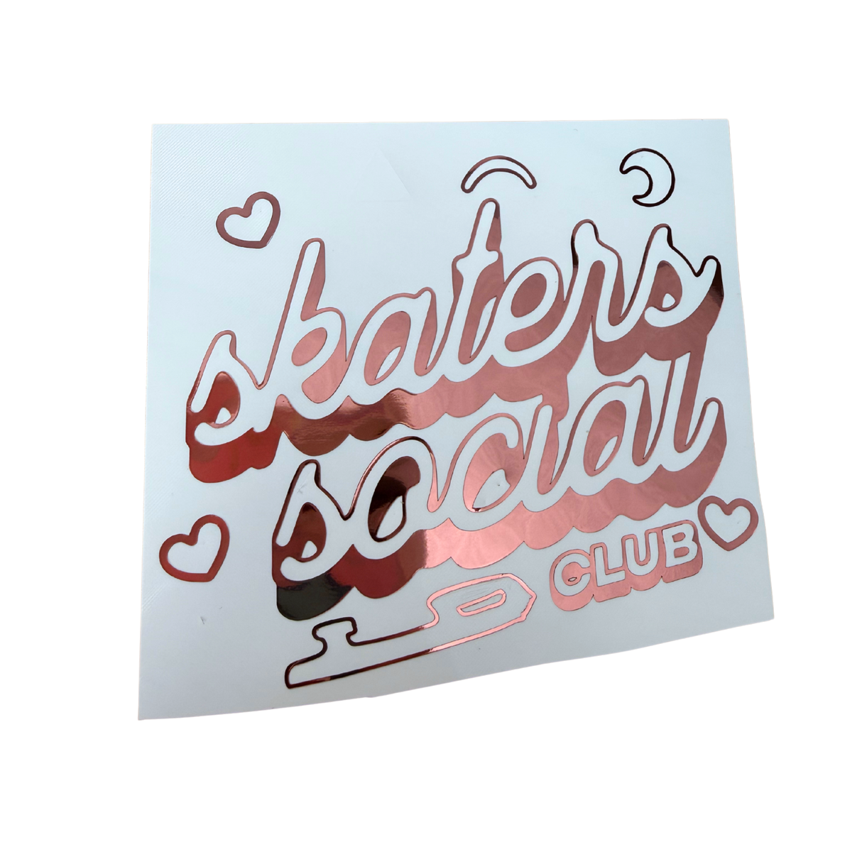 Skater's Social Club Vinyl Decal - Adults Skate Too LLC
