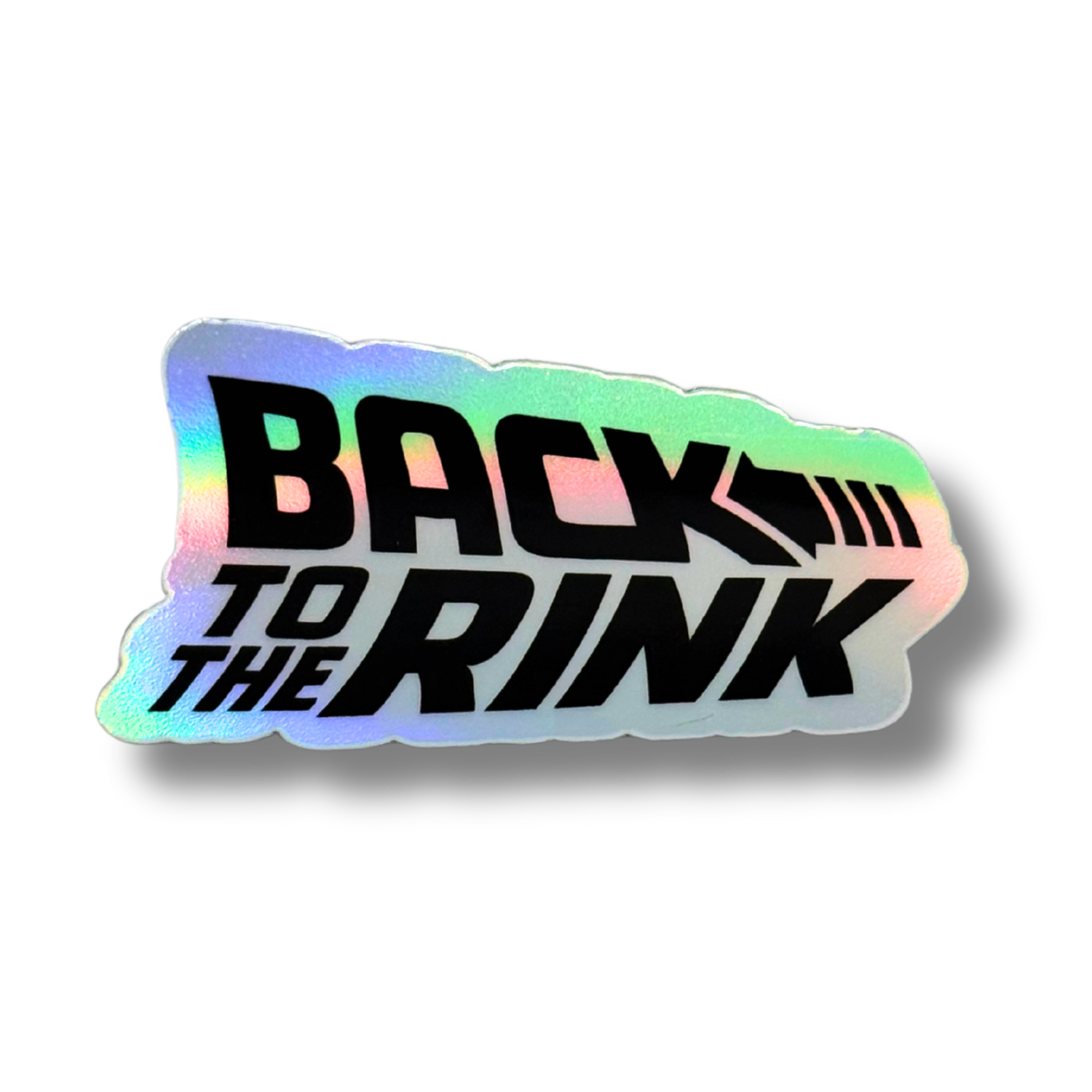 Back to the Rink Holo Stickers