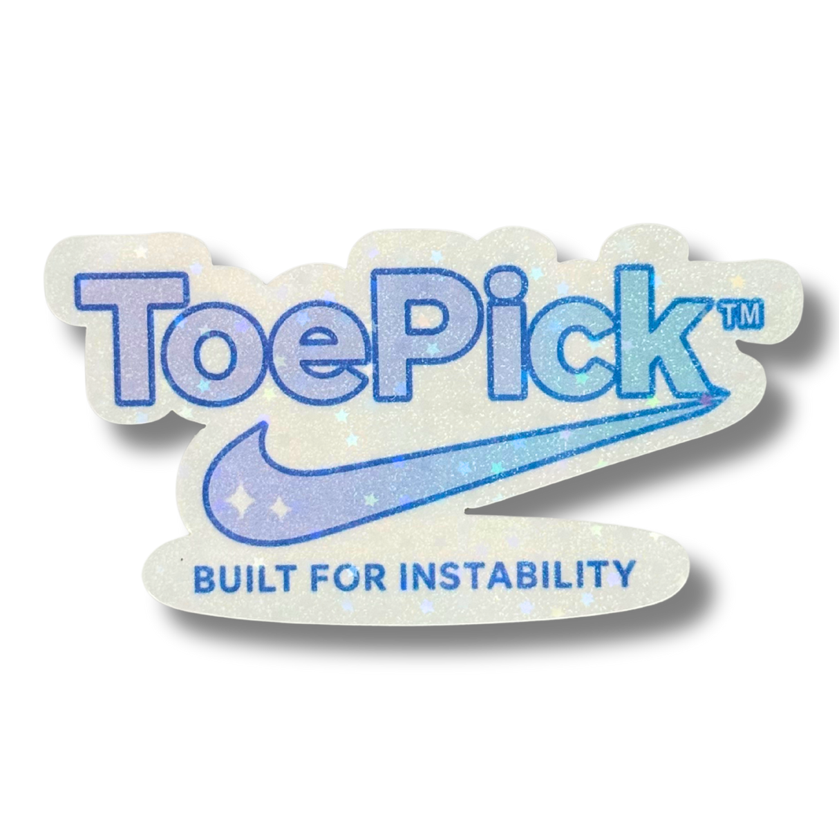 Toepick - Built For Instability Stickers - Adults Skate Too LLC