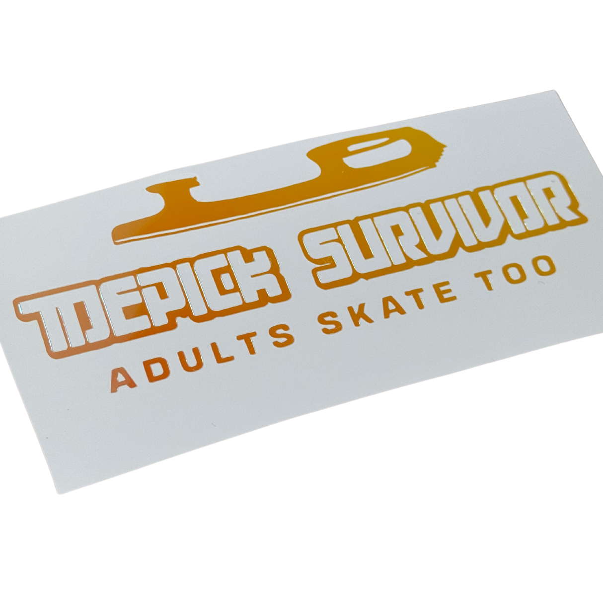 Toepick Survivor Opal Vinyl Decal