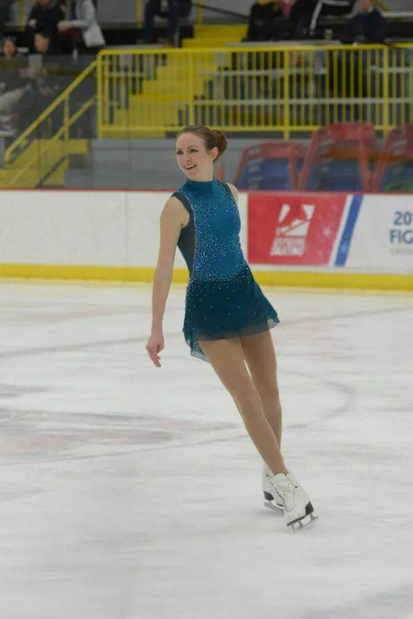 Abby on the ice