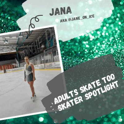 Jana on the ice