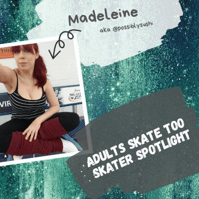 Madeleine at the rink