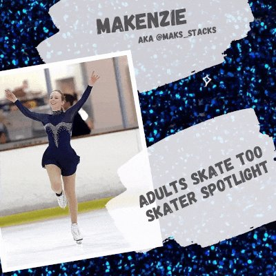 Makenzie on the ice