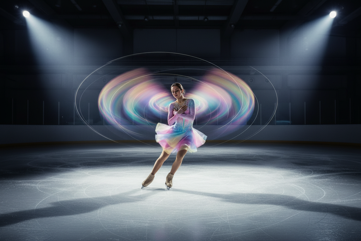 What You're Actually Watching When Olympic Skaters Spin