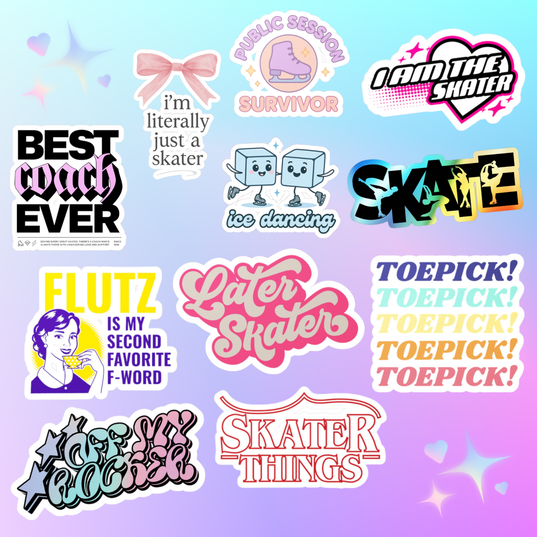 BUY 4 GET 1 FREE STICKERS
