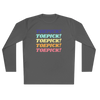 Toepick! Warm Up Long Sleeve Tee - Adults Skate Too LLC