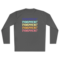 Toepick! Warm Up Long Sleeve Tee - Adults Skate Too LLC
