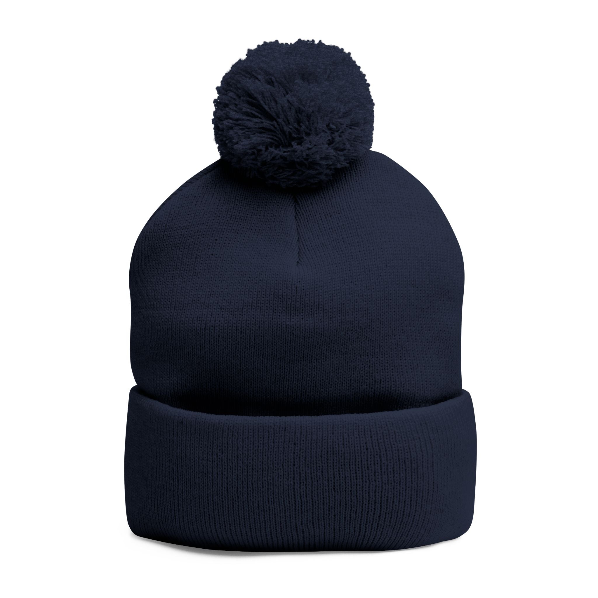 Adults Skate Too Pom Embroidered Beanie