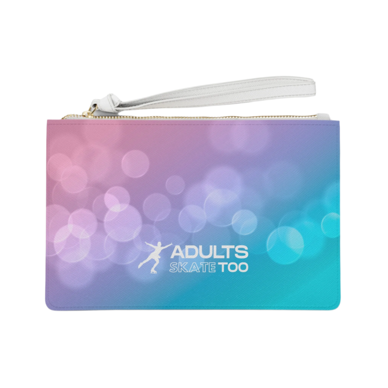 AST Icy Glow Zip Clutch
