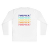 Toepick! Warm Up Long Sleeve Tee - Adults Skate Too LLC