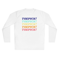Toepick! Warm Up Long Sleeve Tee - Adults Skate Too LLC