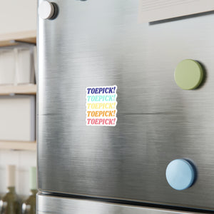 ToePick Vinyl Stickers - Adults Skate Too LLC