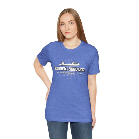 Toepick Survivor Tee - Adults Skate Too LLC