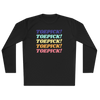 Toepick! Warm Up Long Sleeve Tee - Adults Skate Too LLC