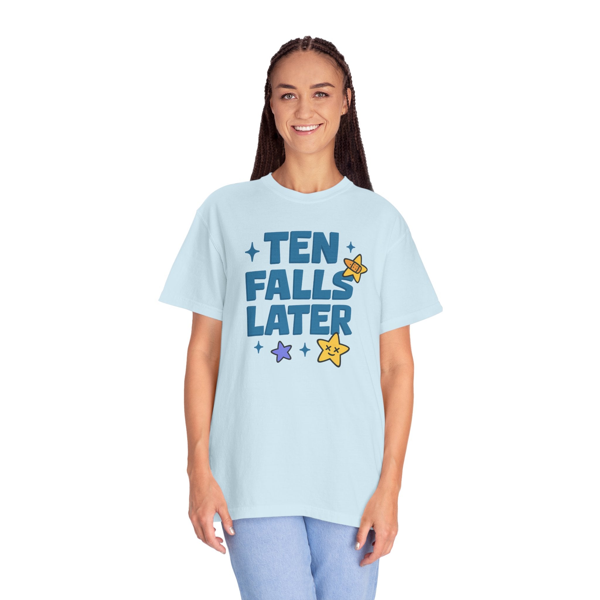 Ten Falls Later T-Shirt - Adults Skate Too LLC
