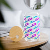 Retro Blades 16oz Iced Sipper Glass