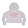 Skater Things Women’s Cropped Hooded Sweatshirt