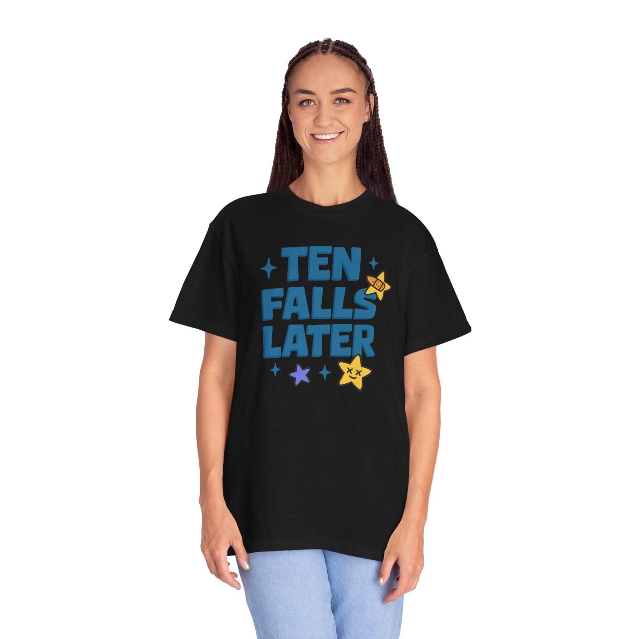Ten Falls Later T-Shirt - Adults Skate Too LLC