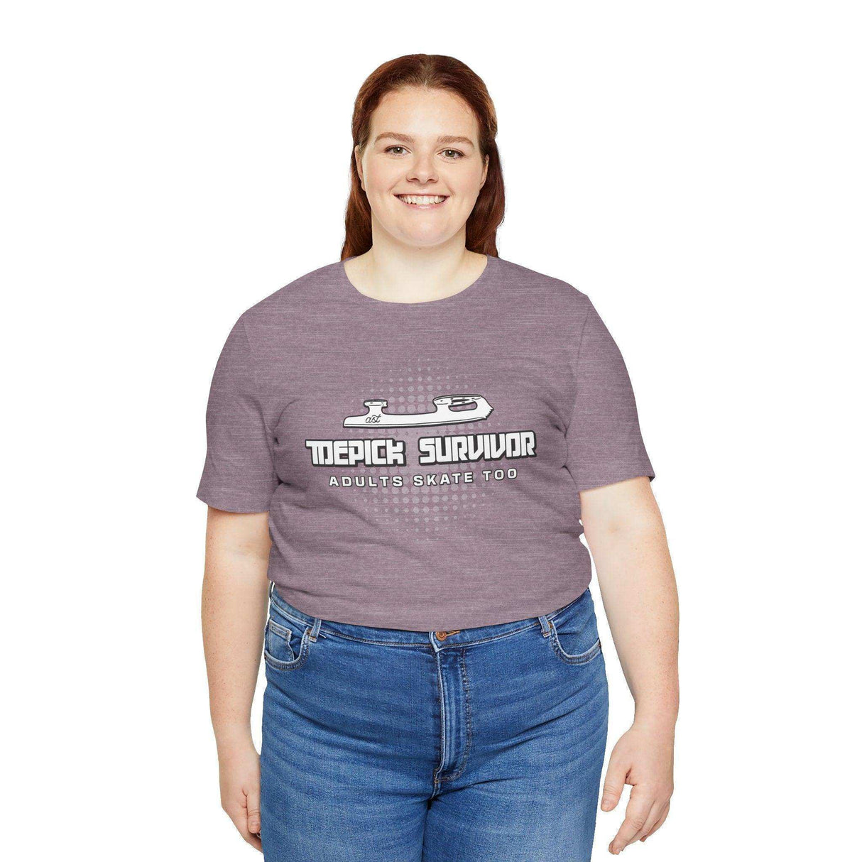 Toepick Survivor Tee - Adults Skate Too LLC