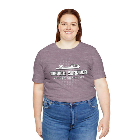 Toepick Survivor Tee - Adults Skate Too LLC