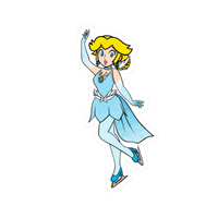 Princess P Vinyl Stickers