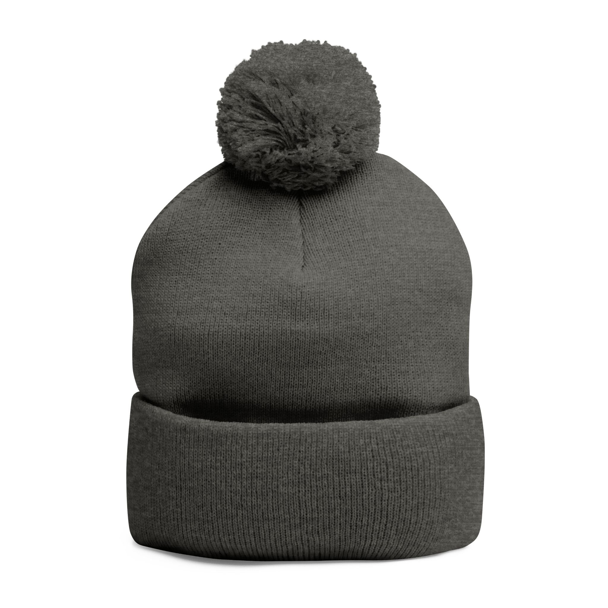 Adults Skate Too Pom Embroidered Beanie