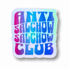 Anti Salchow Salchow Club Holographic Sticker