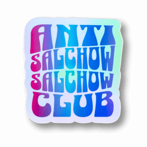 Anti Salchow Salchow Club Holographic Sticker