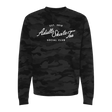 Social Club Camo Sweatshirt - Adults Skate Too LLC