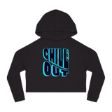 Chill Out Women’s Cropped Hooded Sweatshirt