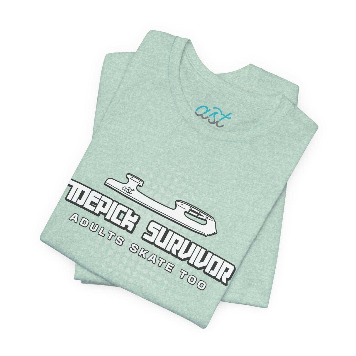 Toepick Survivor Tee - Adults Skate Too LLC