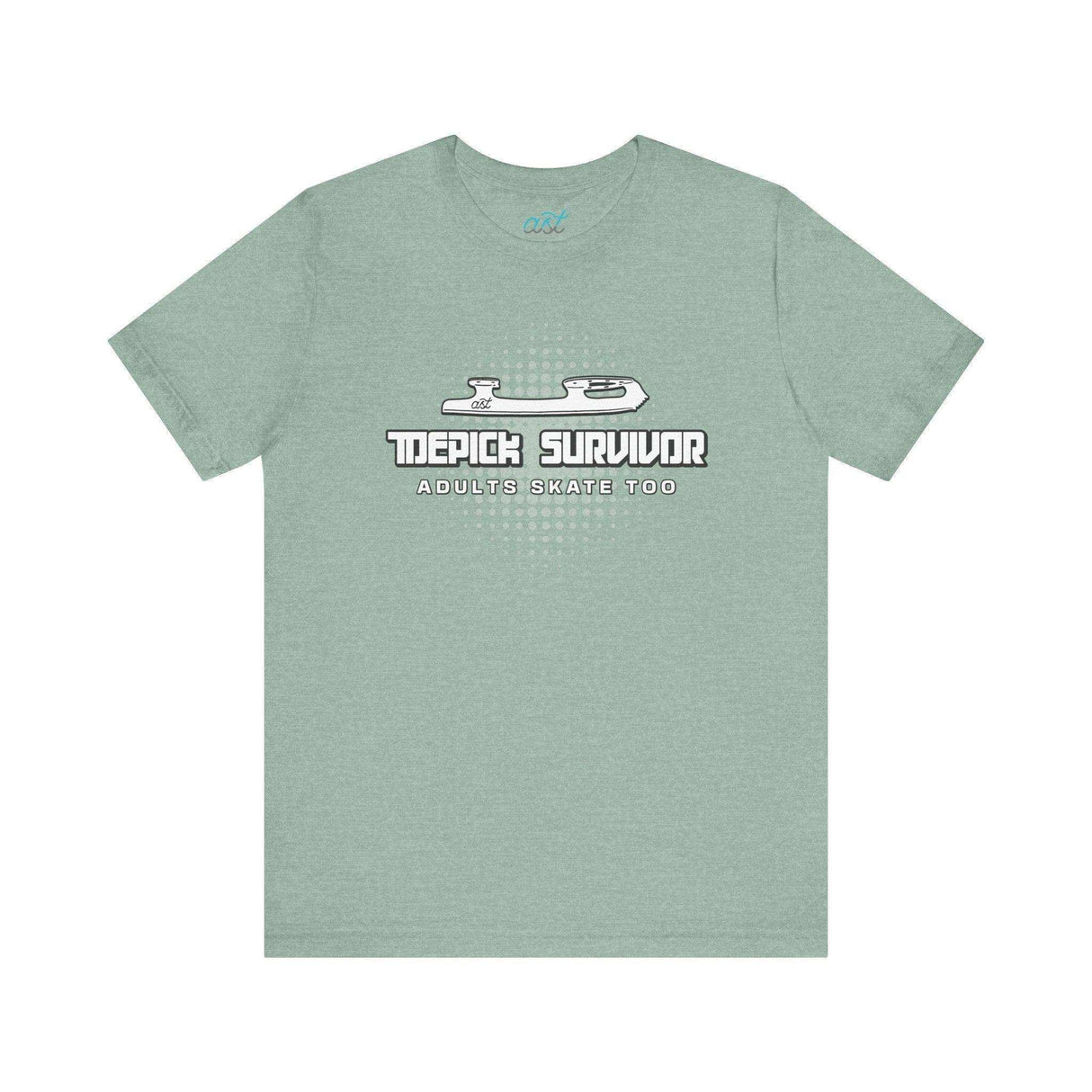 Toepick Survivor Tee - Adults Skate Too LLC