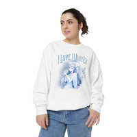 I Love Winter Unisex Sweatshirt