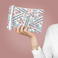 Frosted Fun Zip Clutch