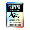 Frequent Faller Program Holographic Stickers - Adults Skate Too LLC