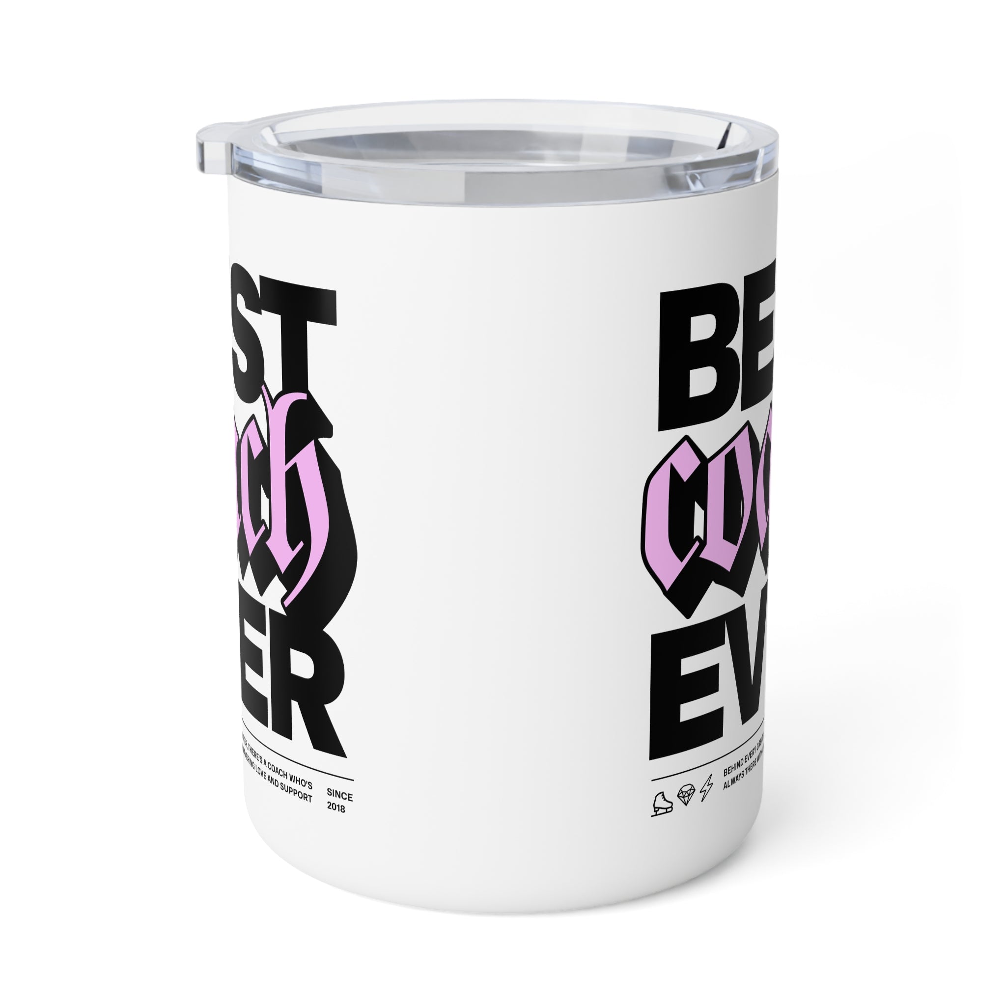 Best Coach Ever Insulated Coffee Mug - Adults Skate Too LLC