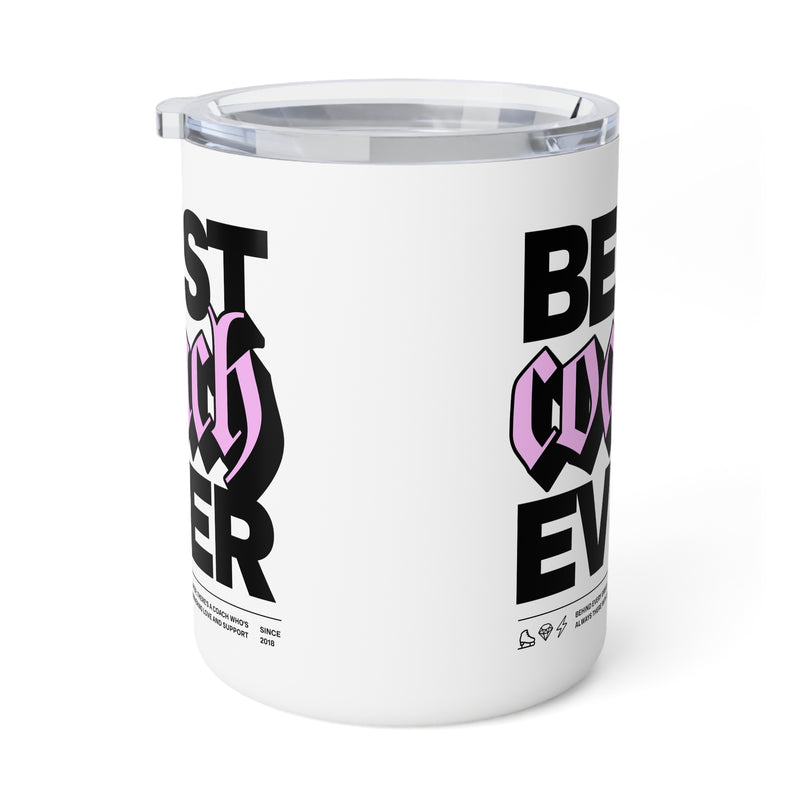Best Coach Ever Insulated Coffee Mug - Adults Skate Too LLC