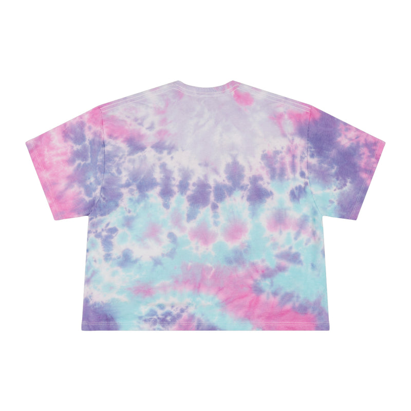 Peace Love Skate Women's Tie-Dye Crop Tee - Adults Skate Too LLC