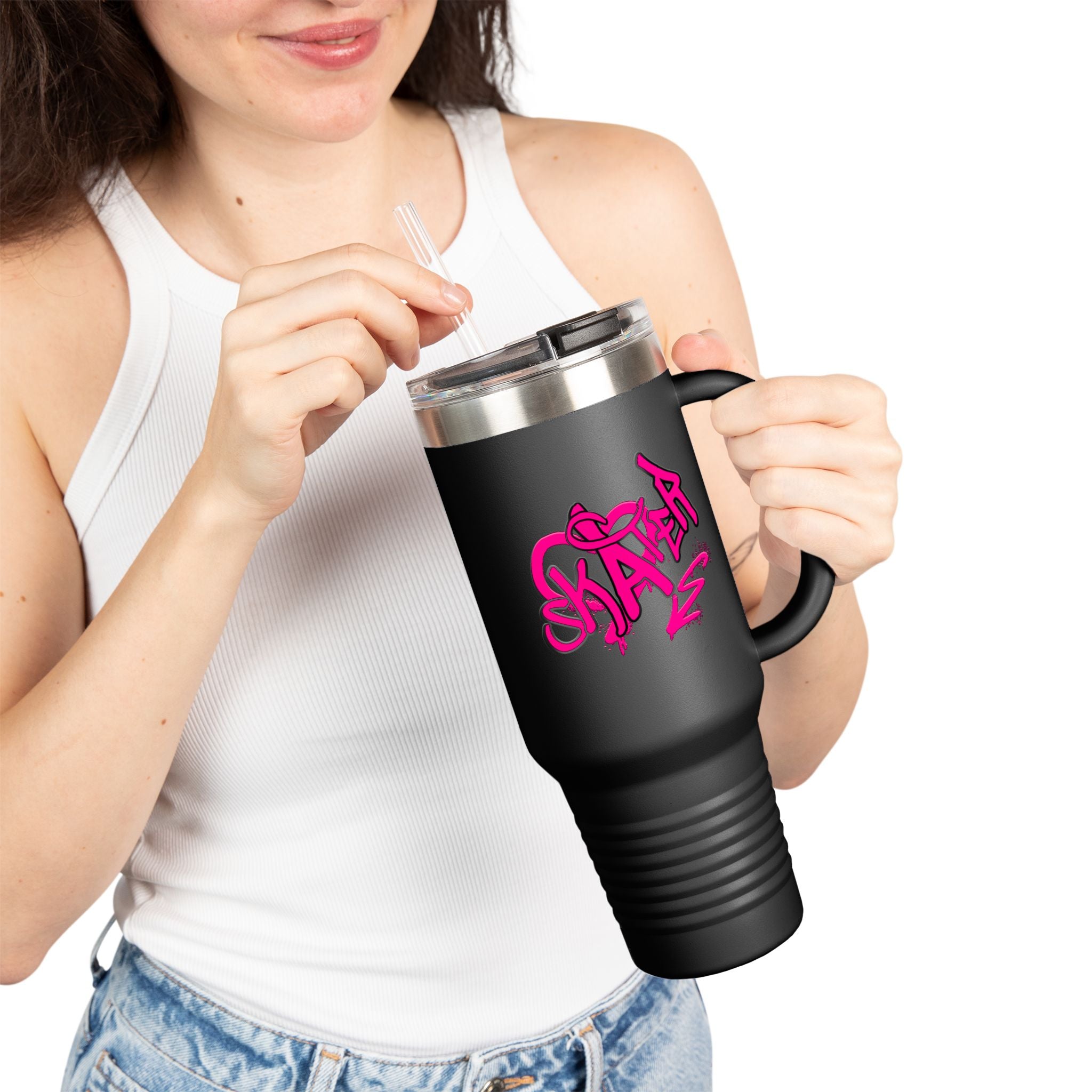 Graffiti Skater Insulated Travel Mug 40oz