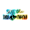 Skate the Day Away Holographic Stickers - Adults Skate Too LLC