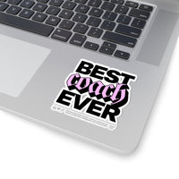 Best Coach Ever Sticker - Adults Skate Too LLC