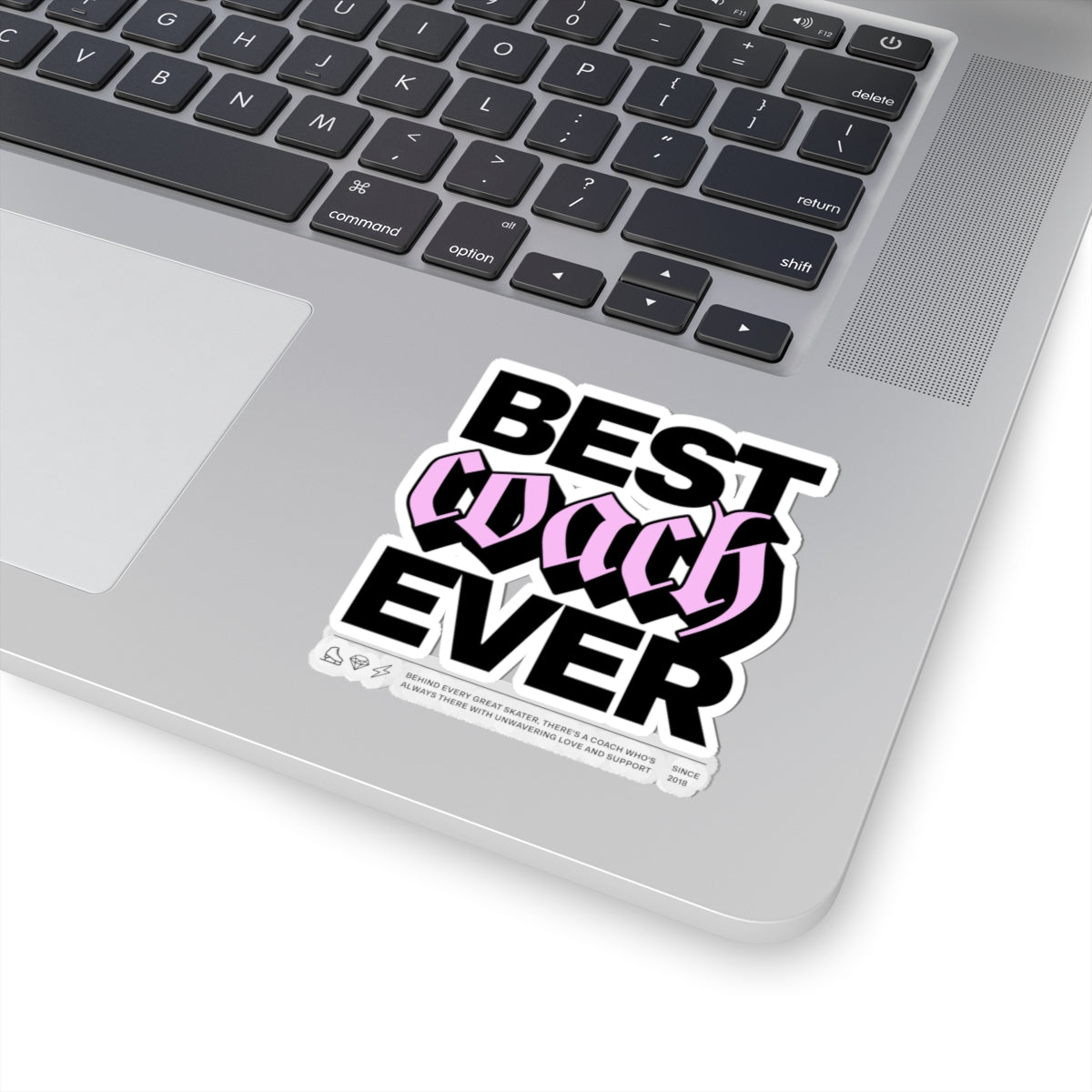 Best Coach Ever Sticker - Adults Skate Too LLC