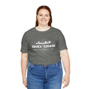 Toepick Survivor Tee - Adults Skate Too LLC