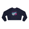 Retro Women's Cropped Fleece Pullover