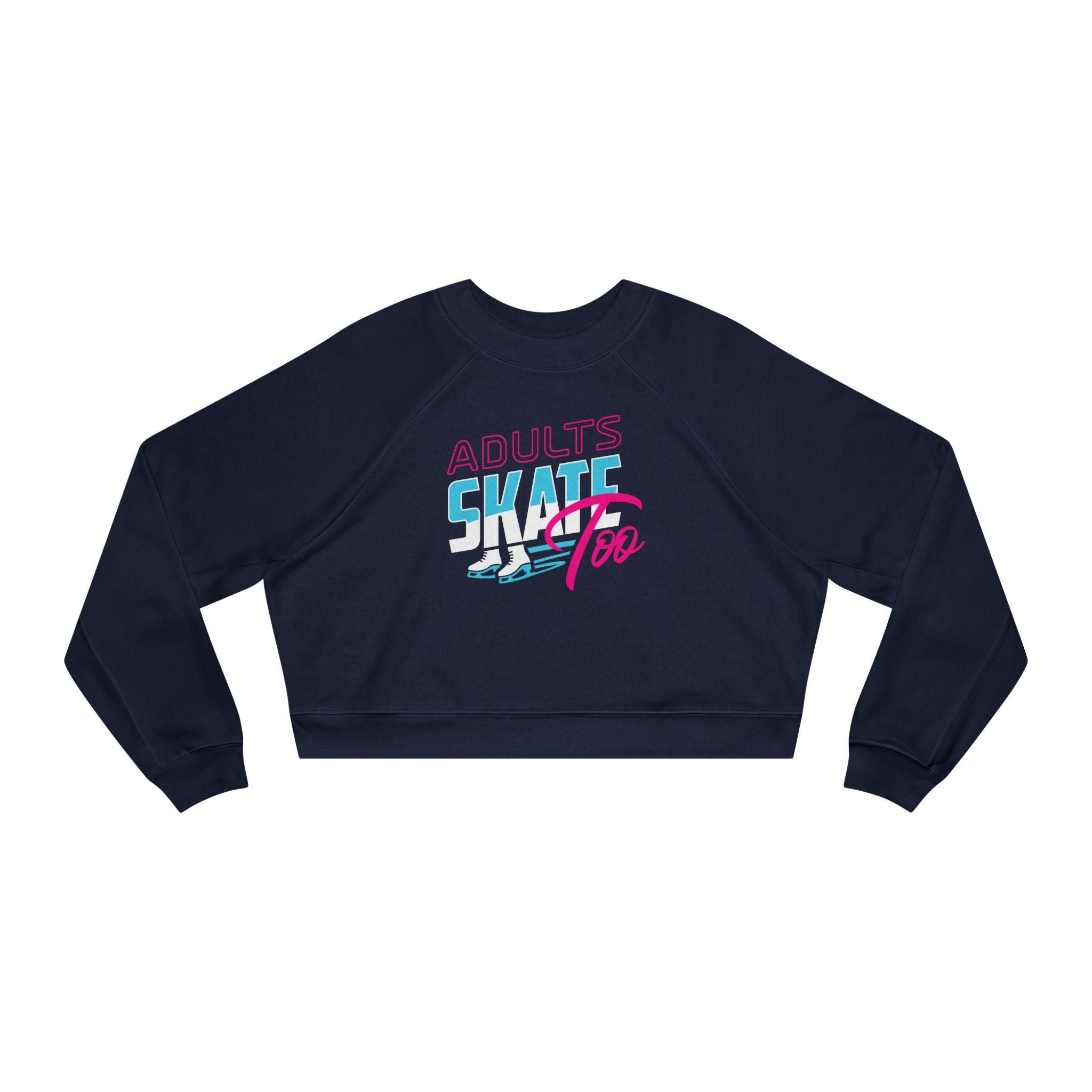 Retro Women's Cropped Fleece Pullover