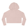 I Love Winter Cropped Hooded Sweatshirt